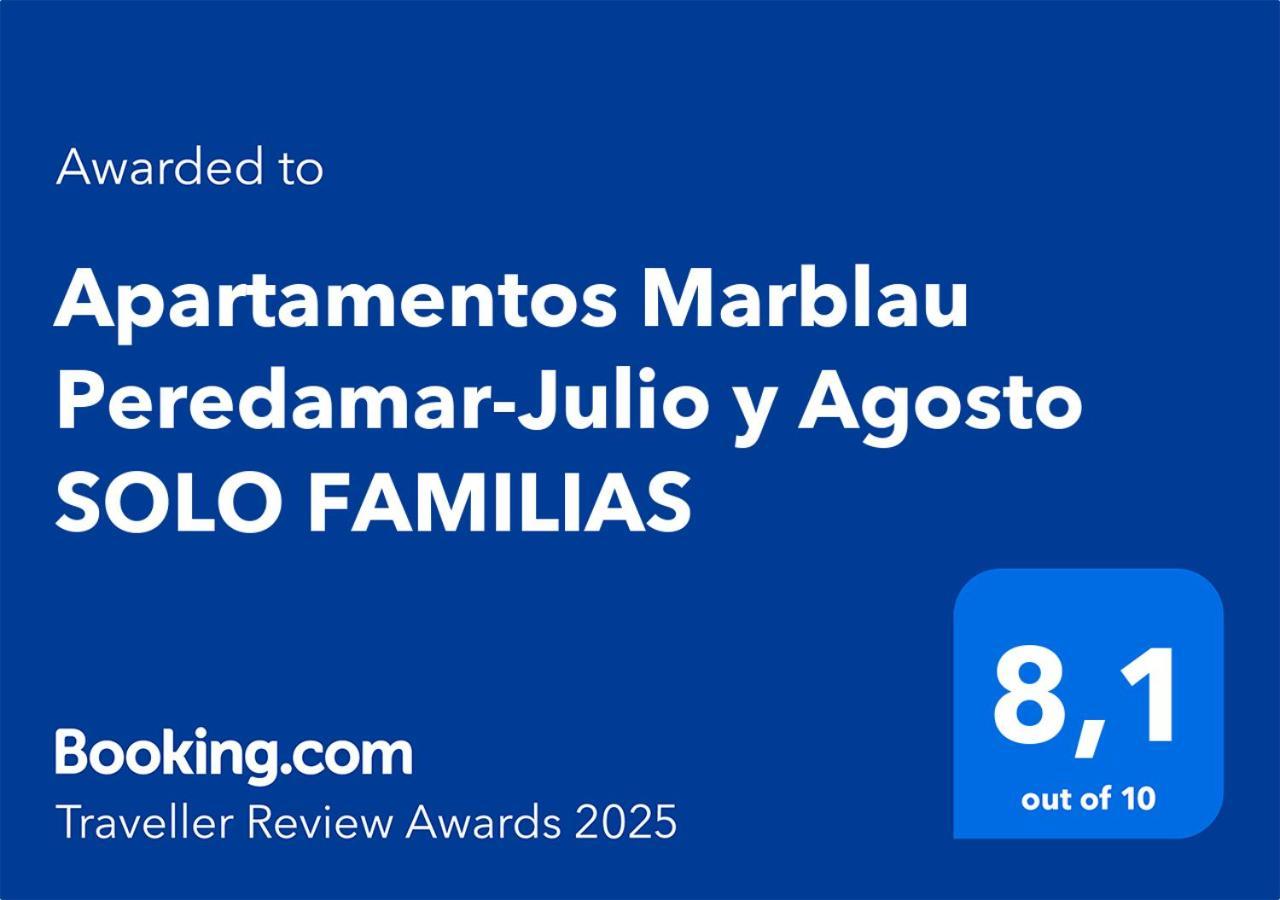 Apartamentos Marblau Peredamar-Julio y Agosto SOLO FAMILIAS Gandia Bagian luar foto